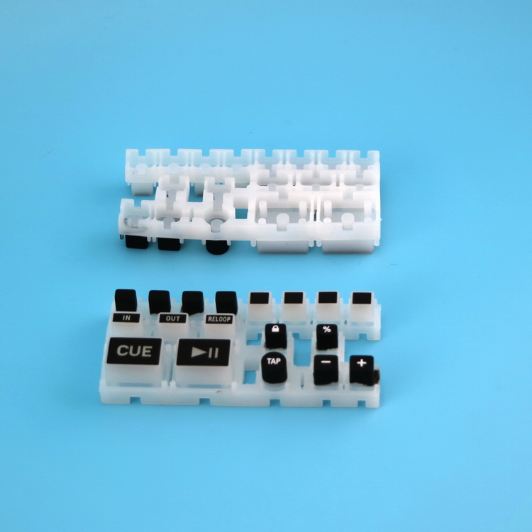 Customizing silicone rubber keypad | 15-1364-1 ,low-stroke, tactile keypad